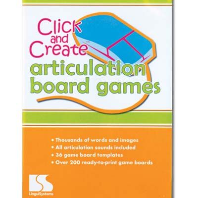 Resources For Therapists Teachers Parents And Carers Click And Create Articulation Board Games Winslow