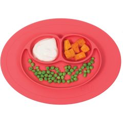 The Mini Mat Segmented Plate - Coral