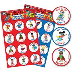 Superhero Scented SLT Stickers - 120 pack